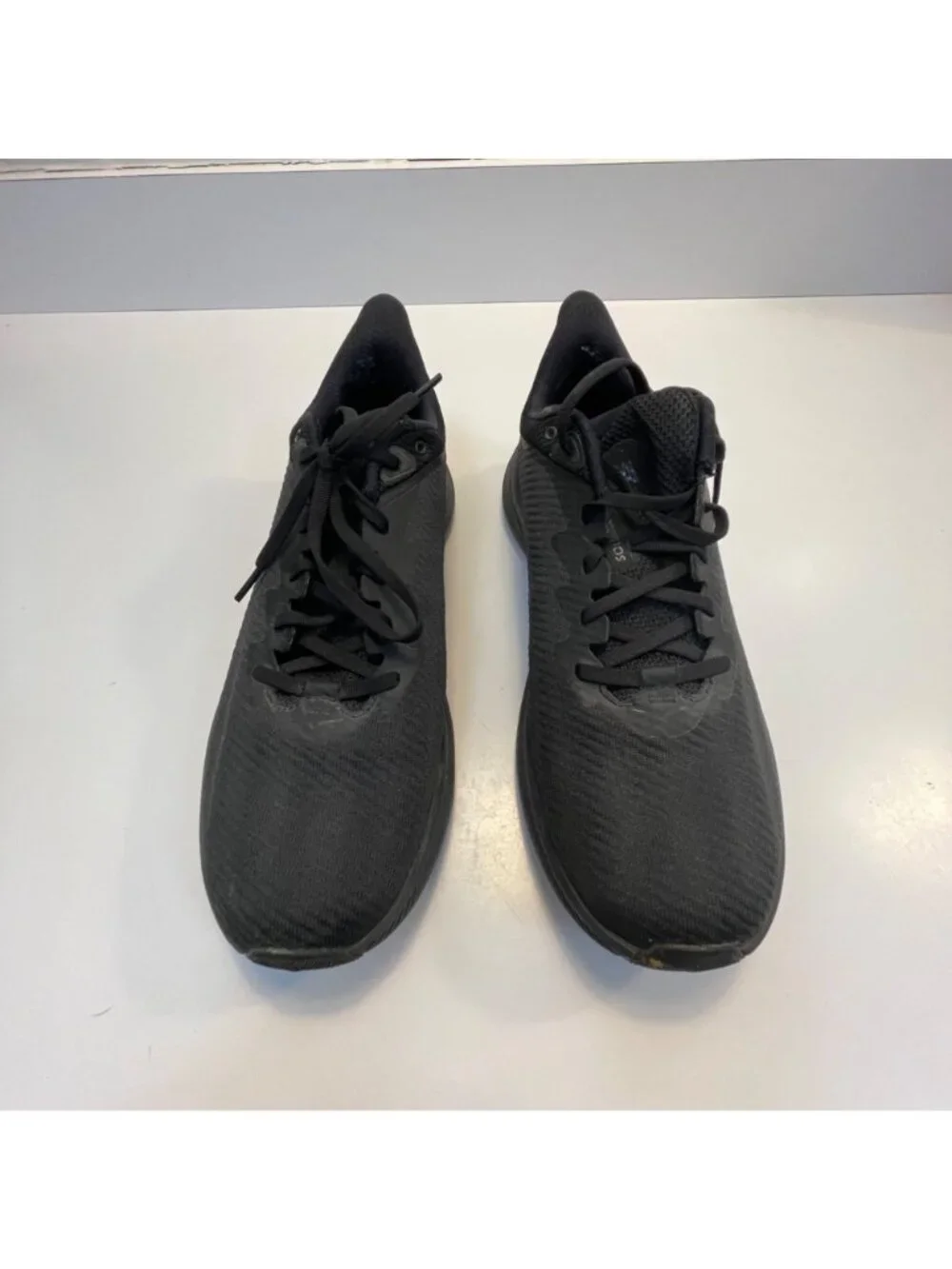 Hoka Men's Black Solimar Wide Sneakers, Size 10 2E